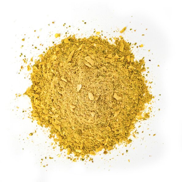 Easy Goreng spice powder loose on a white background.
