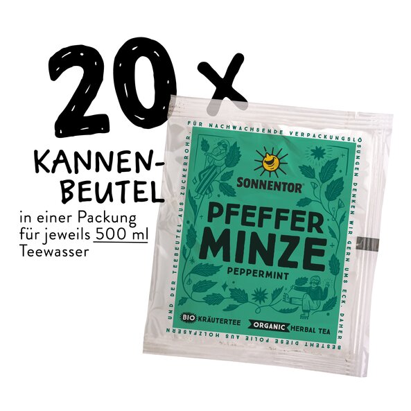 Pyramidenbeutel_Webshop_Pfefferminze_2.jpg | © SONNENTOR